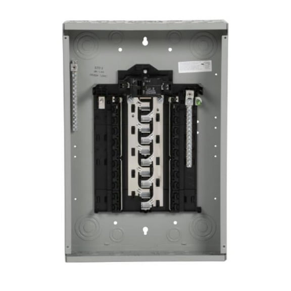 100-A 20-Spaces 20-Circuit Main Breaker Plug-On Neutral Load Center