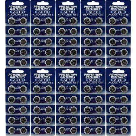 AG13 LR44 357 L1154 A76 Alkaline BATTERY QTY 100 - 10 Packs of 10