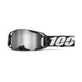 thumbnail image 1 of 100% ARmatic Goggles - Black, Mirror Silver Flash Lens, 1 of 1
