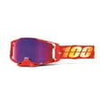 thumbnail image 1 of 100% ARMEGA Premium Protective Sport Goggles with Ultra HD Lens & Nose Guard (Nuketown - Mirror Red/Blue Lens), 1 of 7