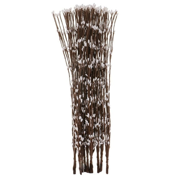 100 ASSORTED Artificial Pip Berries Garland Vine Supply Bride Wedding Decor - White