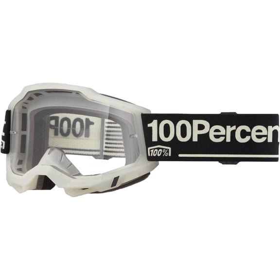 100% Accuri 2 Glow Goggles (One Size Fits Most, Glow / Clear Lens)
