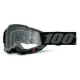 thumbnail image 1 of 100% Accuri 2 Off-Road Goggle (Black - Clear Lens), 1 of 7