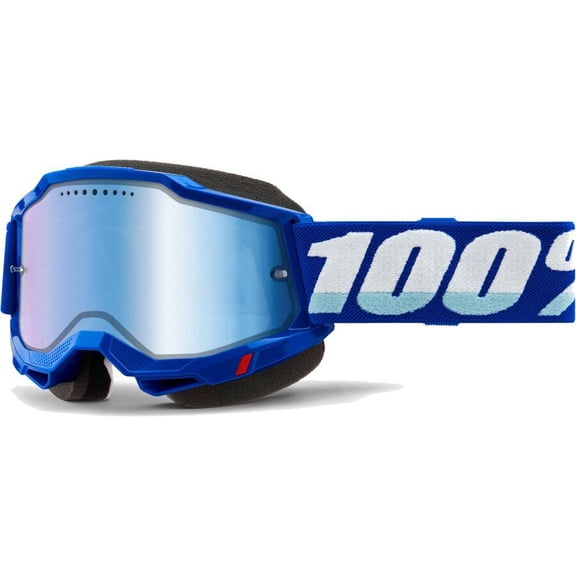 Accuri 2 Snowmobile Goggle Blue W/Blue Mirror Lens