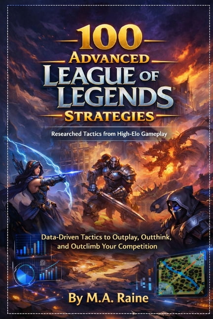 100 Advanced League of Legends Strategies: Data-Driven Tactics to Outplay, Outthink, and Outclimb Your Competition, (Paperback)