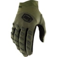 thumbnail image 1 of 100% Airmatic Gloves (Large, Green), 1 of 2