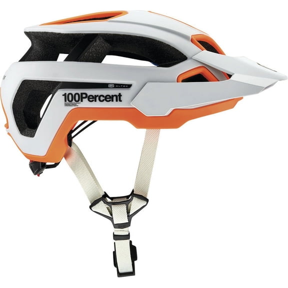 100% Altec Fidlock CPSC/CE Bicycle Helmet (Lg-XL, Light Gray)