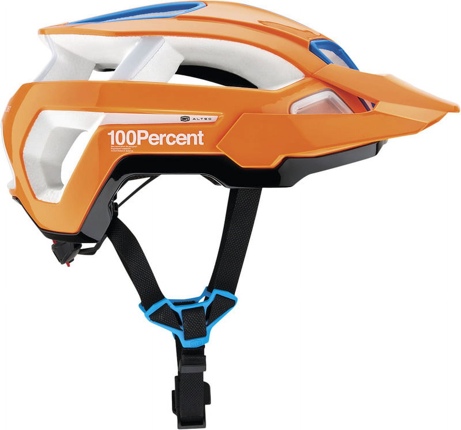 100% Altec Fidlock CPSC/CE Bicycle Helmet (Sm-Md, Orange