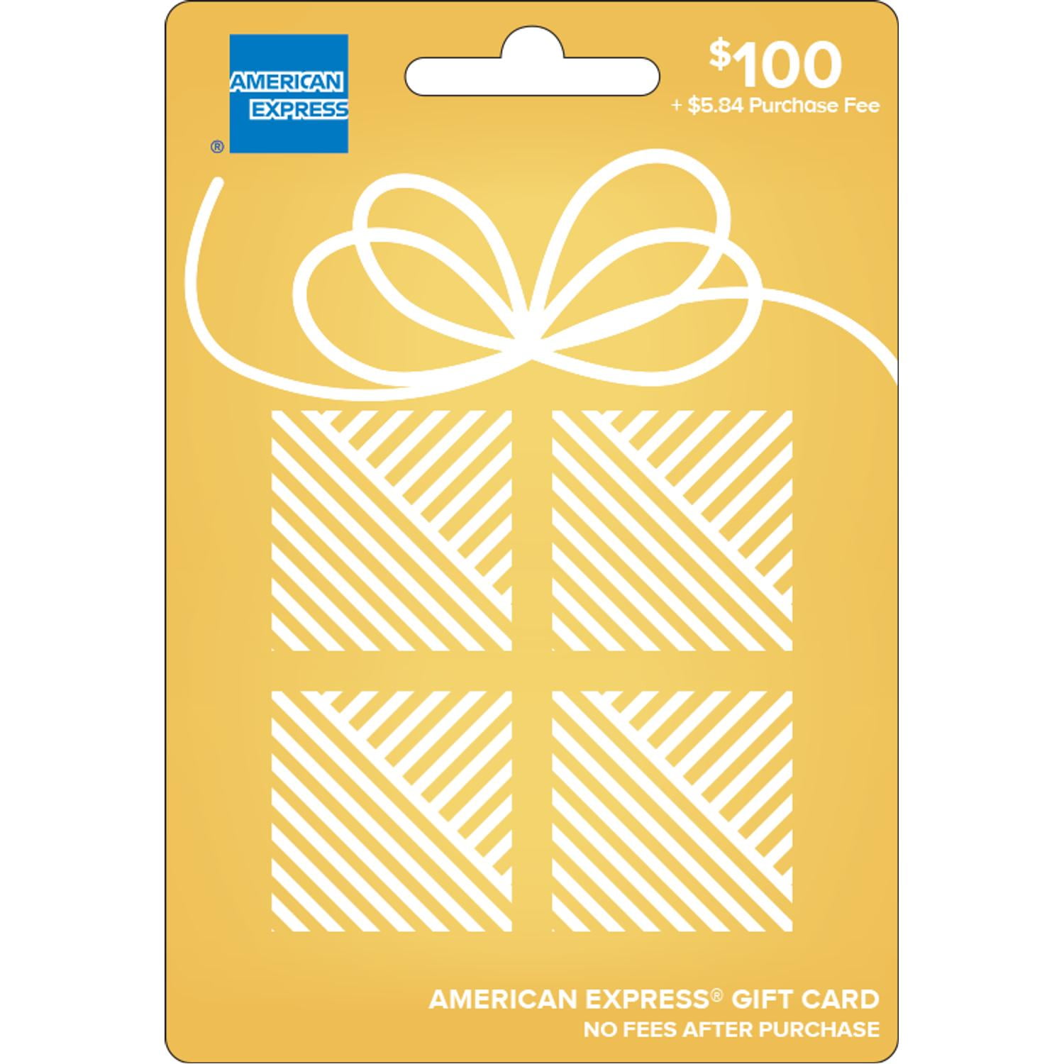 American Express $100 Gold Gift Card (Plus $5.84 Purchase Fee)