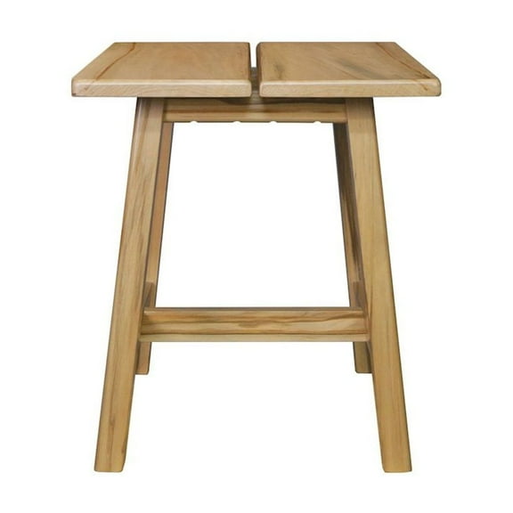 American Trails 100% American Hardwood Rectangle Stool with Split Top