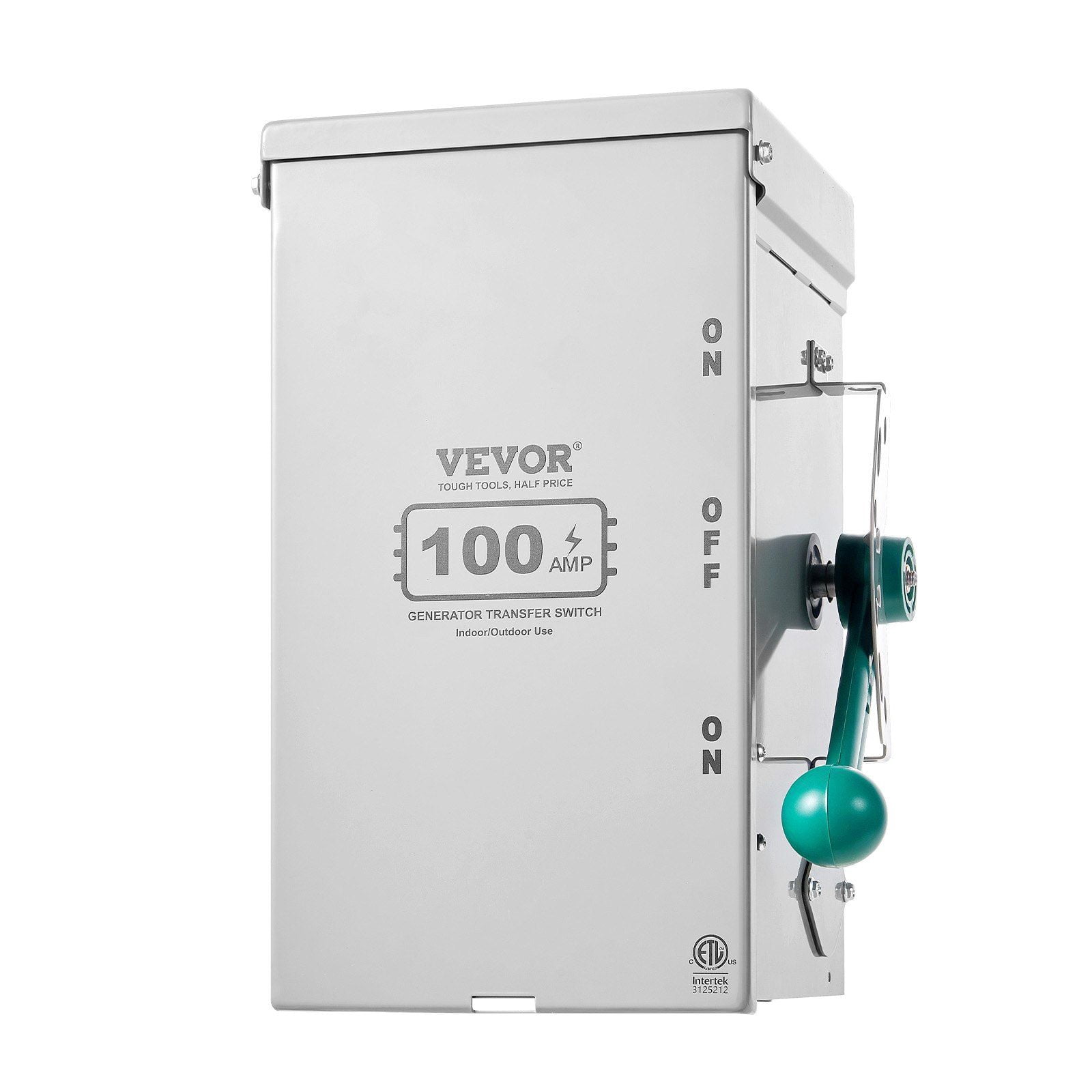 100 Amp Generator Transfer Switch 24000 Watt Manual Transfer Switch 120/240V for Home Backup Power