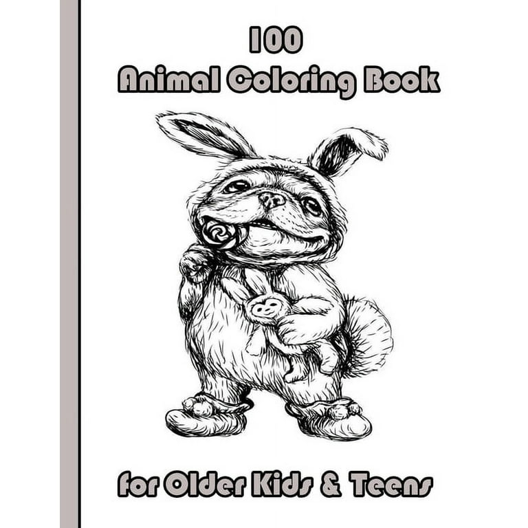 Animals Coloring Book - Coloring Books for Adults