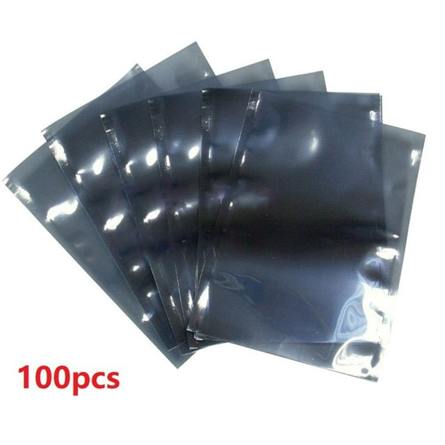 100 Anti-Static Shielded Packaging Bags ESD Packaging Bags Electronic ...