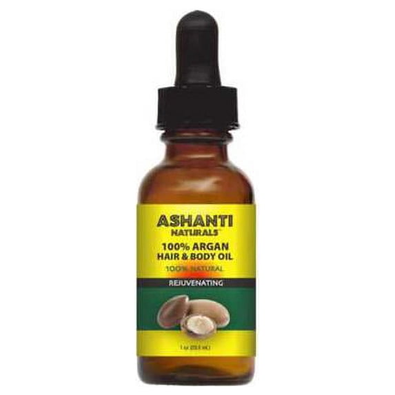 100% Argan Natural Hair & Body Oil - 1 oz.