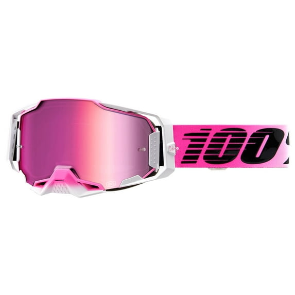 100% Armega Goggle Harmony Frame/Pink Mirror Lens