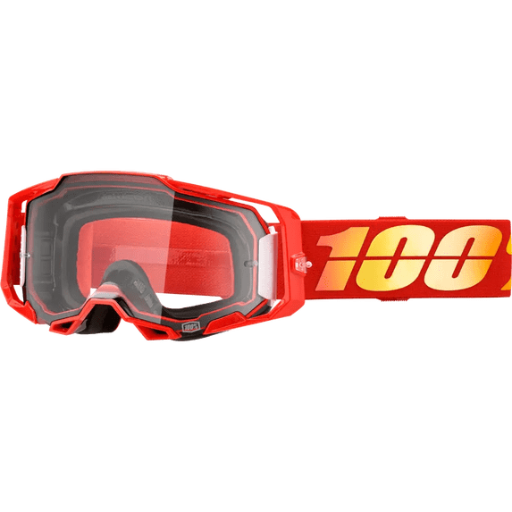 100% Armega Nuketown Clear Goggles