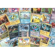 100 Assorted Pokemon Trading Cards with 7 Bonus Free Holo Foils