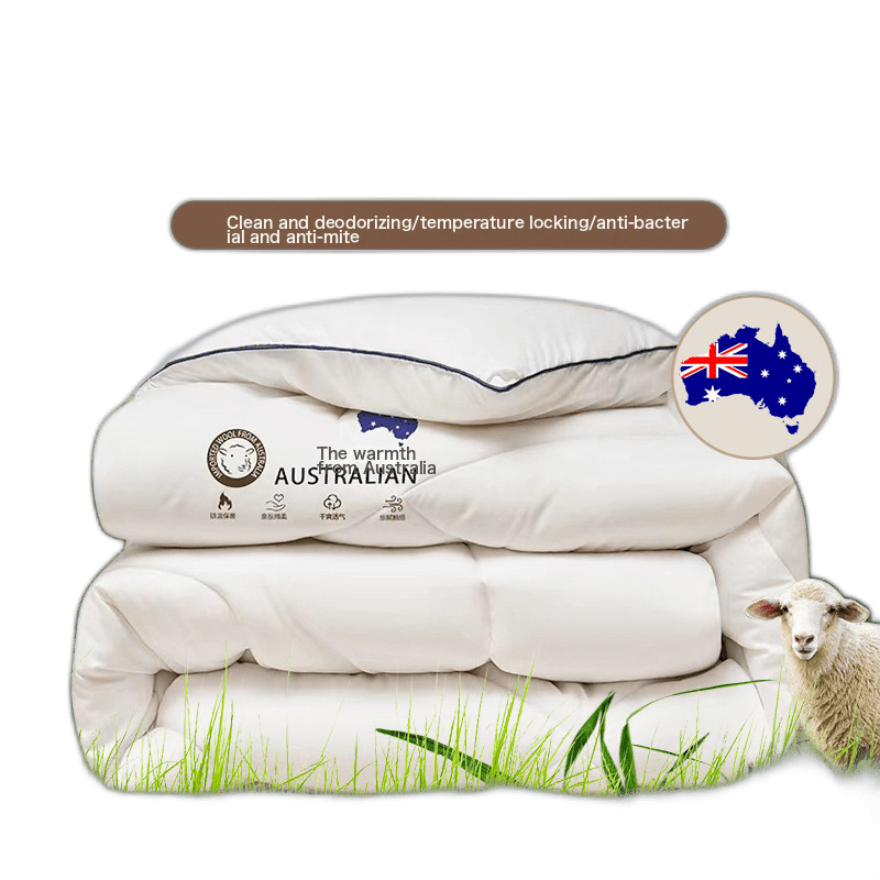100 Australian Wool Quilt, AllSeason Quilt Core, Winter Quilt, Warm Cashmere Quilt, Winter