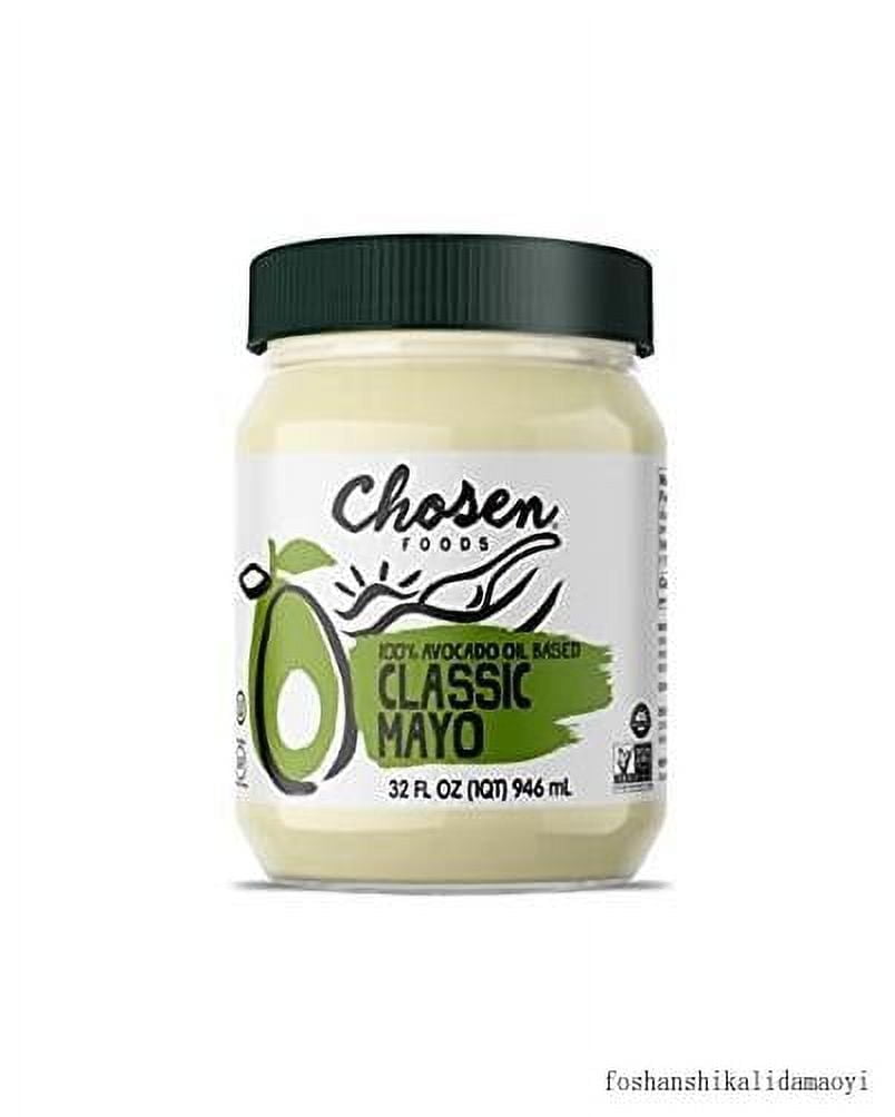 100 Avocado OilBased Classic Mayonnaise, Gluten Dairy Free, LowCarb