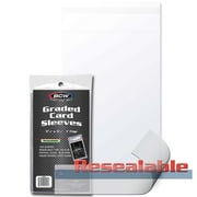 BCW Graded Card Sleeves 3 3/4 x 5 1/2 (100 per pack)