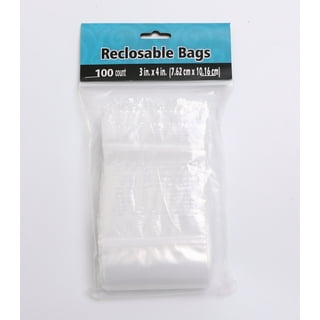 400Pcs Small Ziplock Bags, 2 x 3 Inches Resealable Self Sealing Zipper  Clear Plastic Bags for Jewelry, Cookie, Candy, Birthday Party Self Sealing  Plastic Bags 