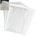 thumbnail image 1 of 100 Bags - 8" x 10" Crystal Clear Protective Closure Bags with Self Adhesive Flap - Clear Resealable Cello / Cellophane Bags Good for Bakery, Candle, Soap, Cookie Poly Bags, in 2.1Mil Thickness, 1 of 2
