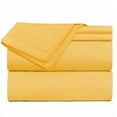 thumbnail image 1 of 100%  Bamboo Cooling Bed Sheets Set Ultra Soft Luxury Deep Pocket Sheet All Size, 1 of 2