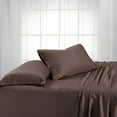thumbnail image 1 of 100% Bamboo Sheets Woven at 600 Thread Counts, Softest Sheet Set with Deep Pockets -Queen Size-Desert Taupe, 1 of 2