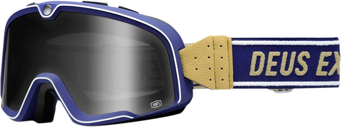 100% Barstow Goggles Deus Ex Machina w/Smoke Lens 50002-183