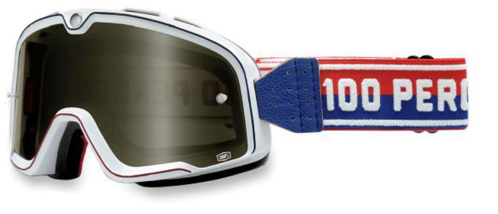 100% Barstow Goggles Deus Ex Machina w/Smoke Lens 50002-183-02