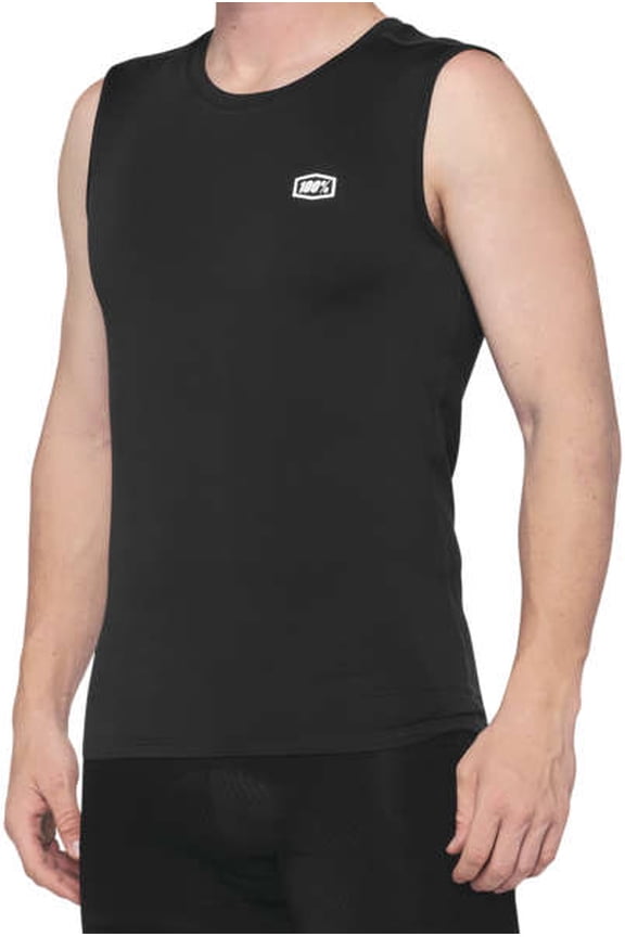 Basecamp Sleeveless Jersey (Small, Black)