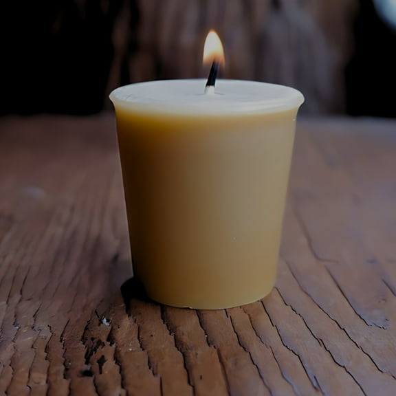 100% Bayberry Wax And Beeswax Traditional Votive Candle