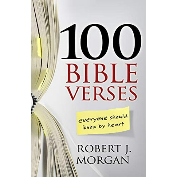 Pre-Owned 100 Bible Verses Everyone Should Know by Heart (Paperback) 0805446826 9780805446821