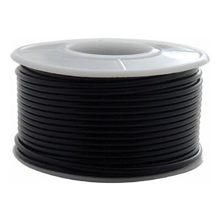 100' Black 16 Gauge Insulated Wire For LED Clearance Marker Turn Tail Lights
