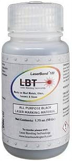 100 Black Laser Marking Ink 50g, Compatible with CO2 Fiber Diode and ...