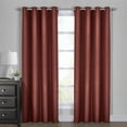 thumbnail image 1 of 100% Blackout Curtain - Diamond Jacquard Woven Drape Theme (Set of 2), 1 of 1