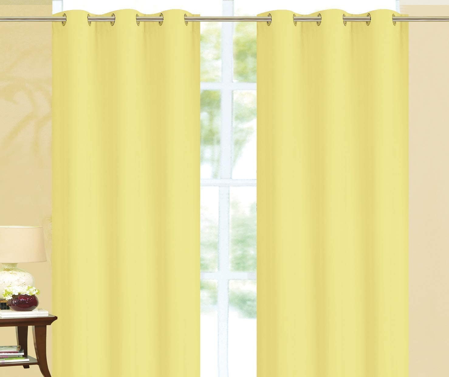 100% Blackout Curtain Thermal Insulated 3-Layer Protection - Multiple Sizes Available