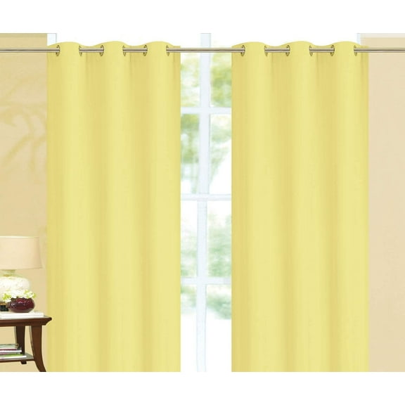 100% Blackout Curtain Thermal Insulated 3-Layer Protection - Multiple Sizes Available