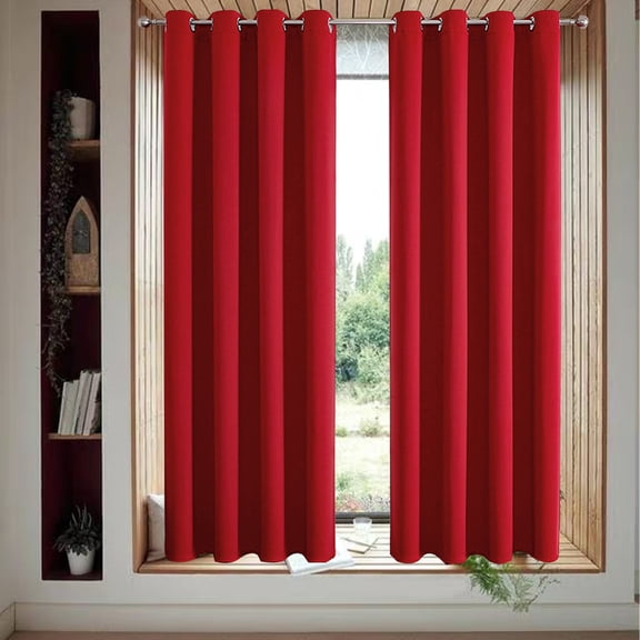100% Blackout Curtains Blackout Window Curtain Panels Pair 39 Inch X 51 Inch Curtain Overlay Elegant Blackout Curtains For Bedroom