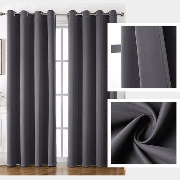 100% Blackout Curtains Blackout Window Curtain Panels Pair 39 Inch X 51 Inch Curtain Overlay Elegant Blackout Curtains For Bedroom