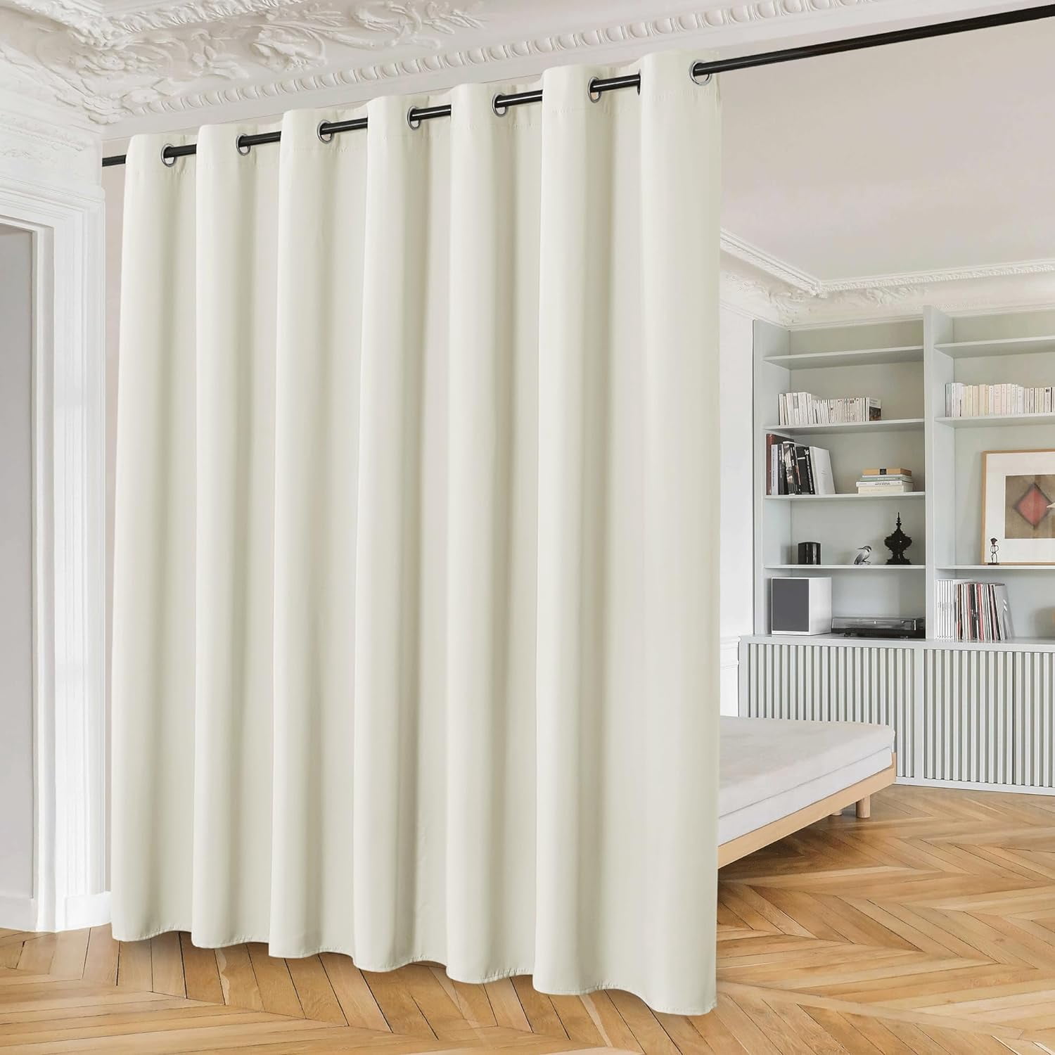 Picture of 100% Blackout Curtains for Patio Sliding Door - Extra Wide Room ...