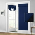 100 Blackout French Door Curtains, Privacy Door Curtains for Door