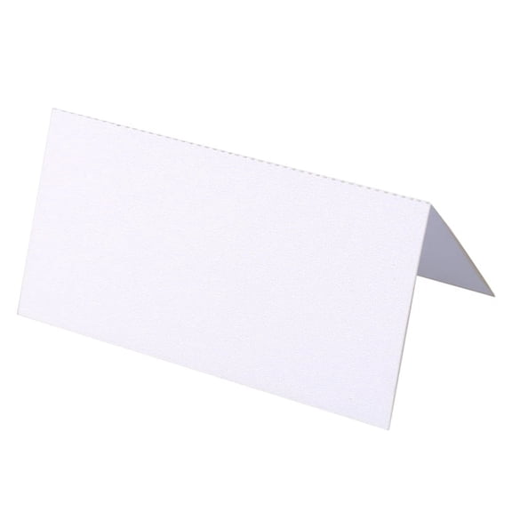 100 Blank Table Name Place Cards, Many Colours - White, Party, Wedding,100 x Table Name Place Cards,White