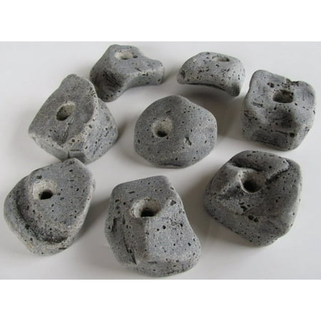 100 Bolt on Climbing Holds With Hardware