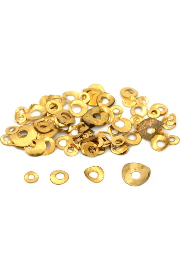 100 Brass Hour Wheel Washers Clockmaker Repair Parts