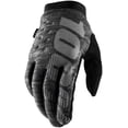 thumbnail image 1 of 100% Brisker Cold Weather MX/MTB Gloves Heather Gray, 1 of 2