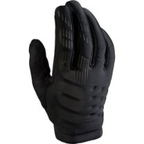 100% Brisker Gloves - Black Full Finger Women's Small