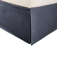 thumbnail image 1 of 100% Brushed Microfiber Bed Skirt with a 15" Drop Length and Inverted Box Pleats Navy Blue / Queen, 1 of 1