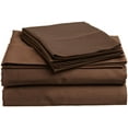 thumbnail image 1 of 100% Brushed Microfiber Wrinkle Resistant Solid Sheet Set Plum / King, 1 of 1