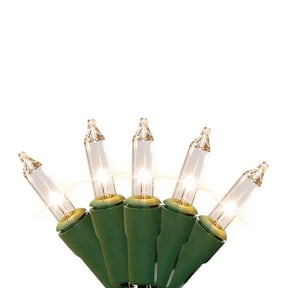 100-Bulb White Holiday String Lights, 20 ft - Perfect for Outdoor Festive Decorations Christmas Gift